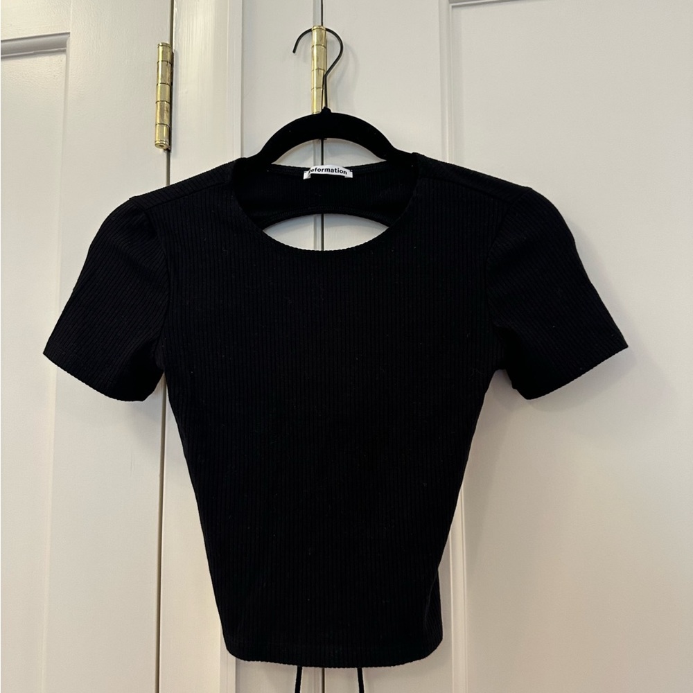 Reformation Backless Tie ‘Pablo Top’